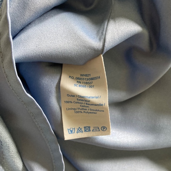 Boden Powder Blue Beaded Shift Dress - Size 2 - Picture 4 of 12